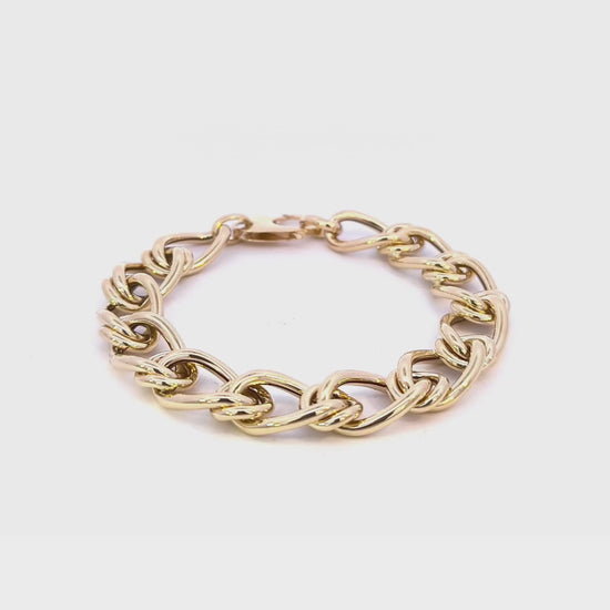 Cargar y reproducir el video en el visor de la galería, Pulsera Tejido 19 cm | Bo&amp;amp;Co

