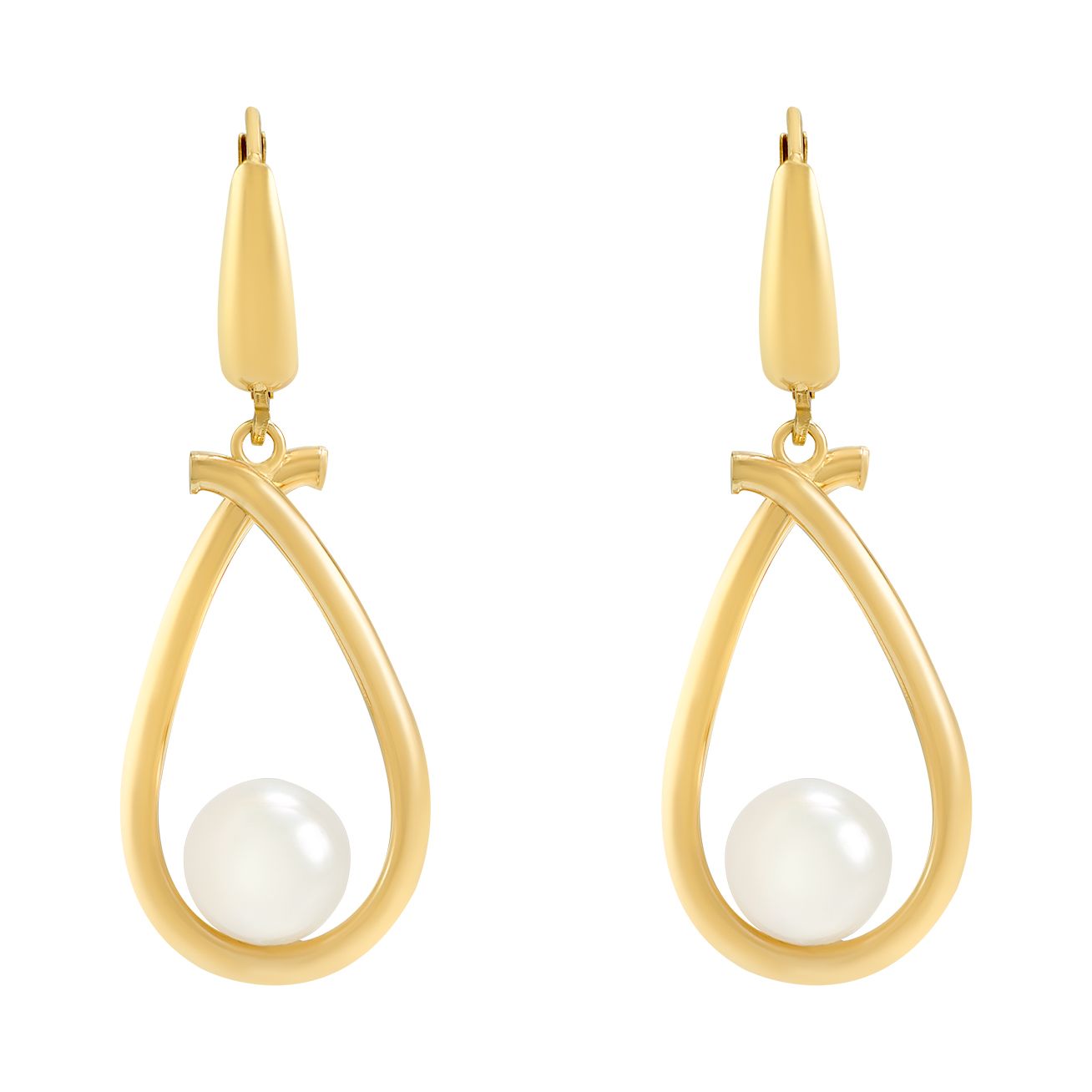 Aretes gota perla | Bo&Co