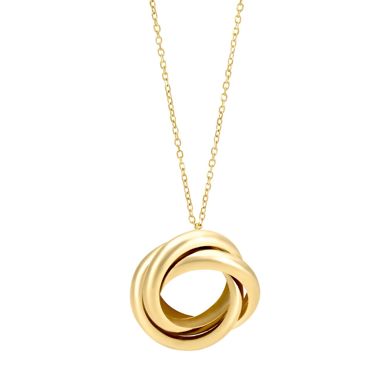 Cadena con dije Love Knot