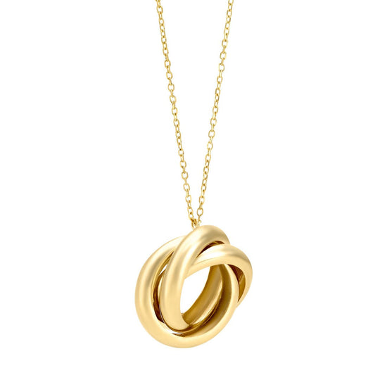Cadena con dije Love Knot
