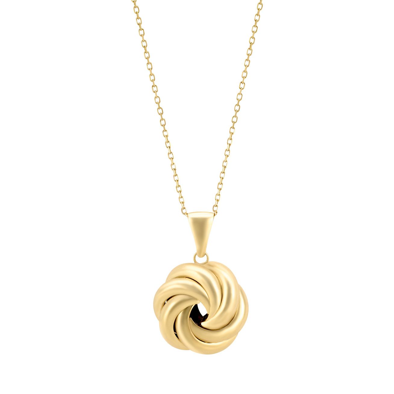 Dije con cadena Love Knot 45 cm