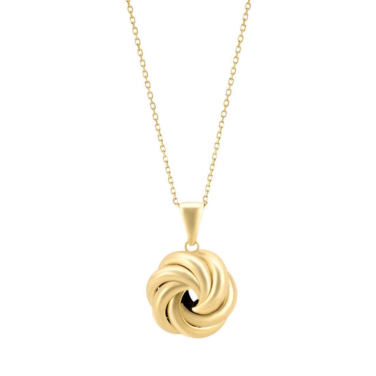 Dije con cadena Love Knot 45 cm