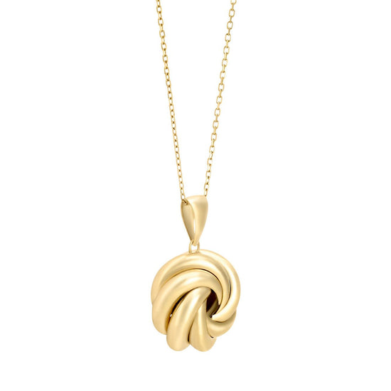 Dije con cadena Love Knot 45 cm