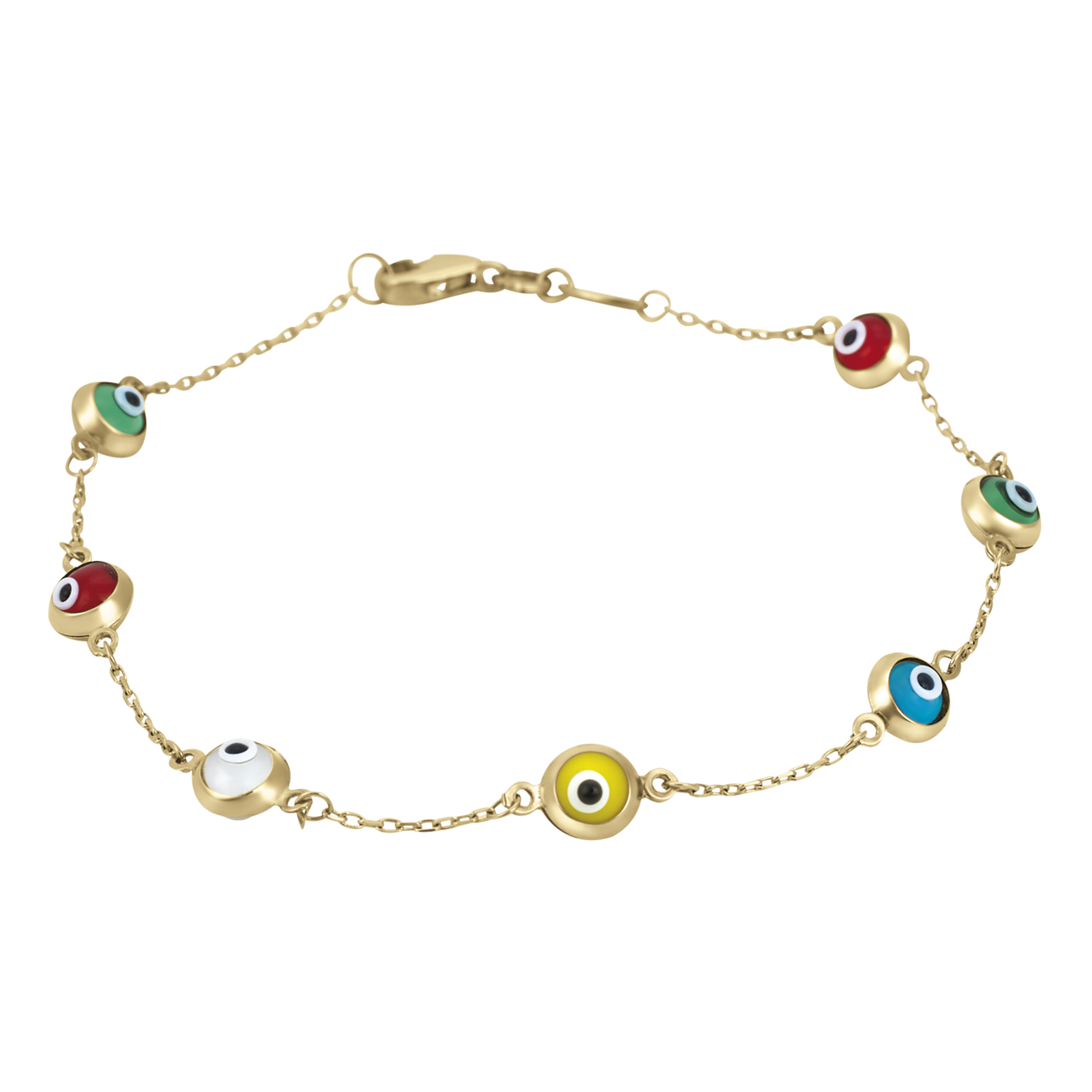 Pulsera dama Ojos turcos