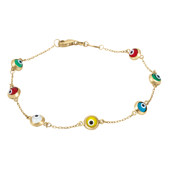 Pulsera dama Ojos turcos