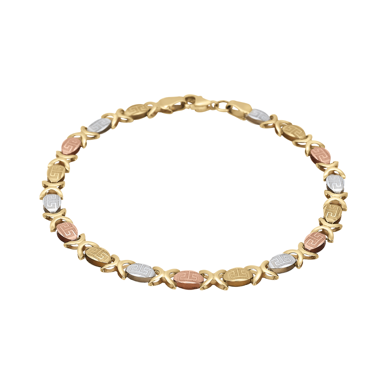 Pulsera dama Tres Oros 14k | Bo&Co