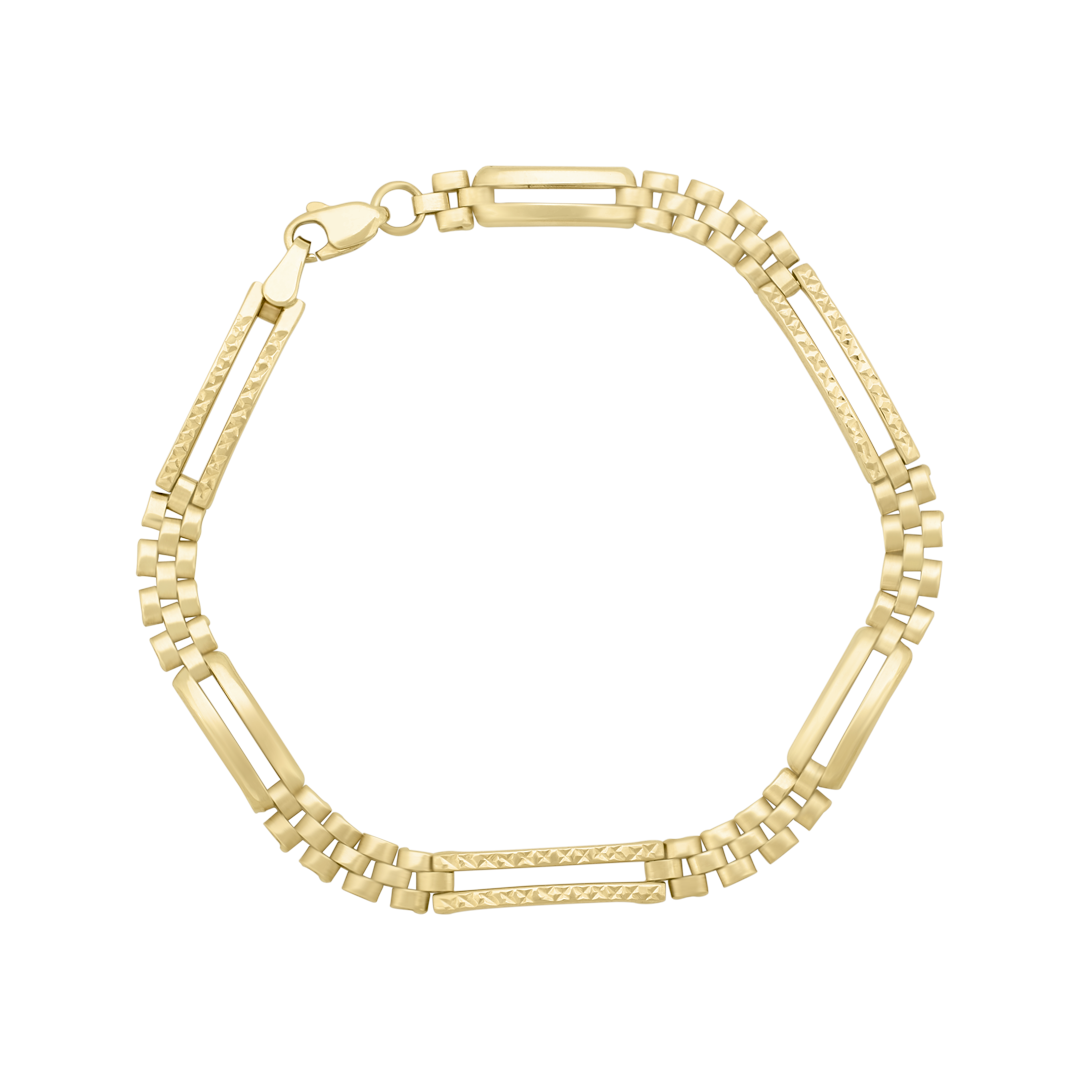 Pulsera Eslabones oro amarillo 14k | Bo&Co