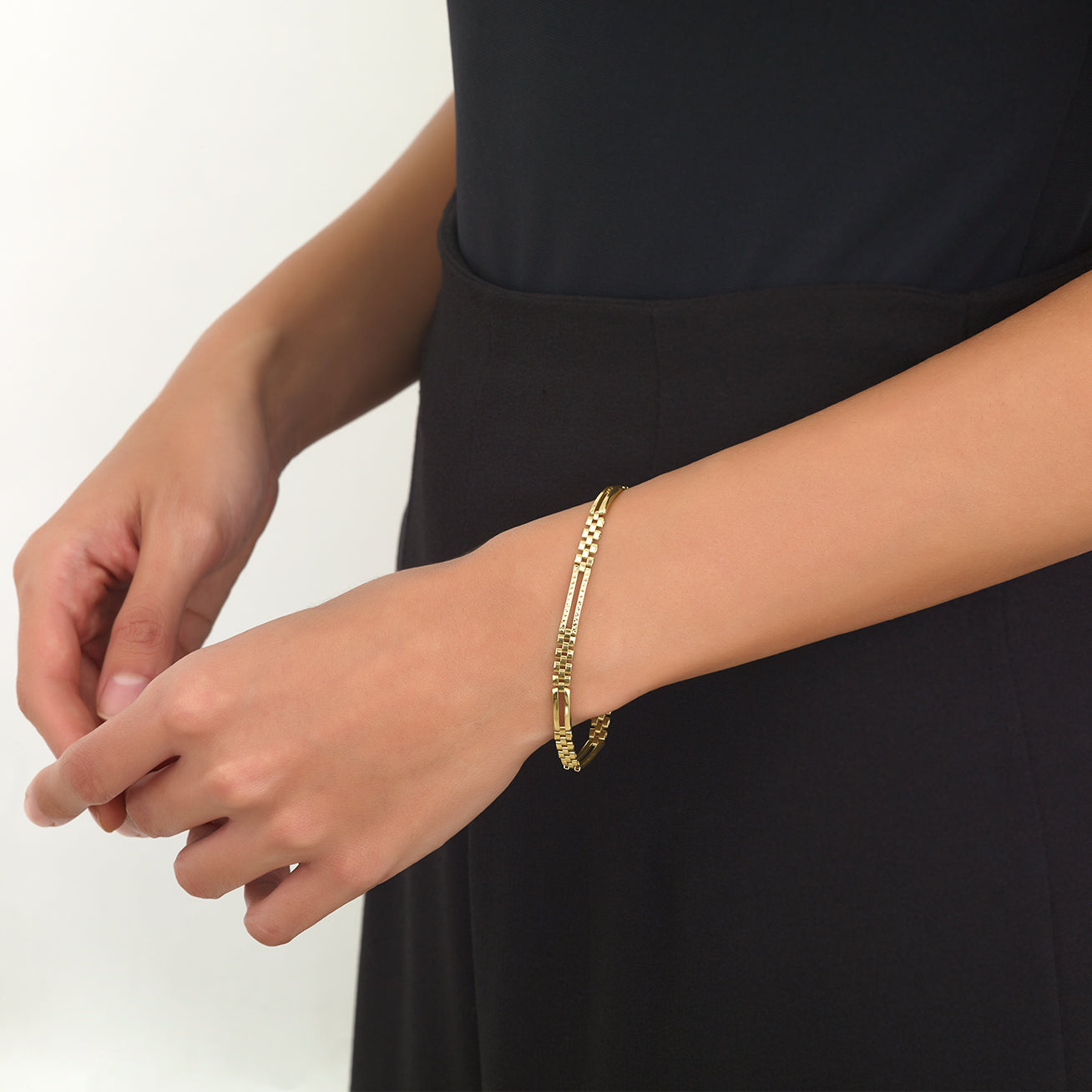 Pulsera Eslabones oro amarillo 14k | Bo&Co