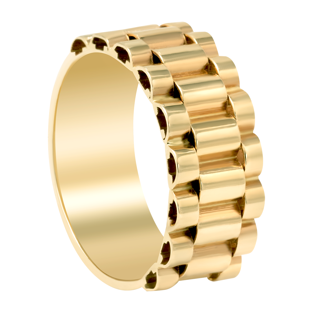 Anillo rolex oro hotsell