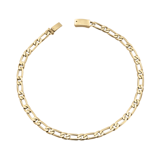 Pulsera caballero oro 14k