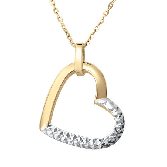 Dije corazón con cadena | Bo&Co