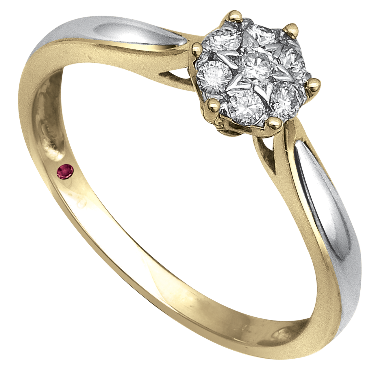 Anillo Solitario Etoile | Bo&Co