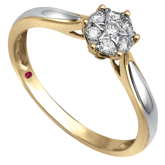 Anillo Solitario Etoile | Bo&Co